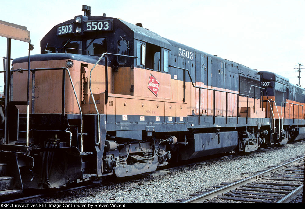 Milwaukee Road U28B #5503